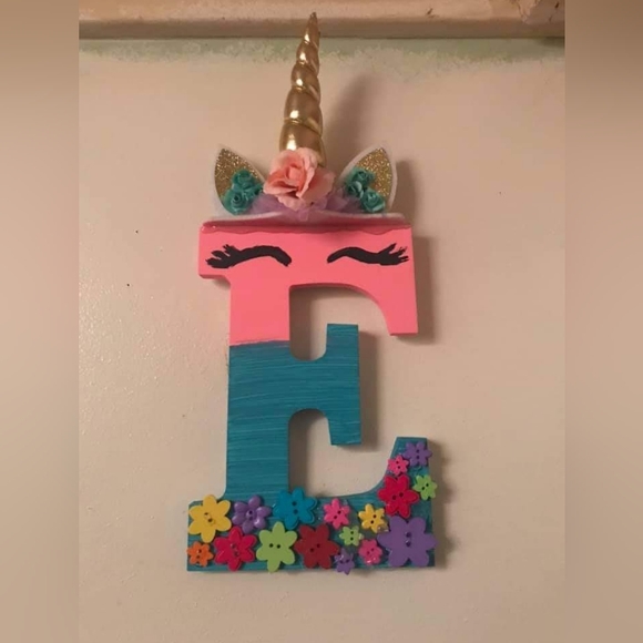 Custom Monogram Wooden Letters - Picture 4 of 5